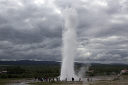 Der große Geysir von Strokkur